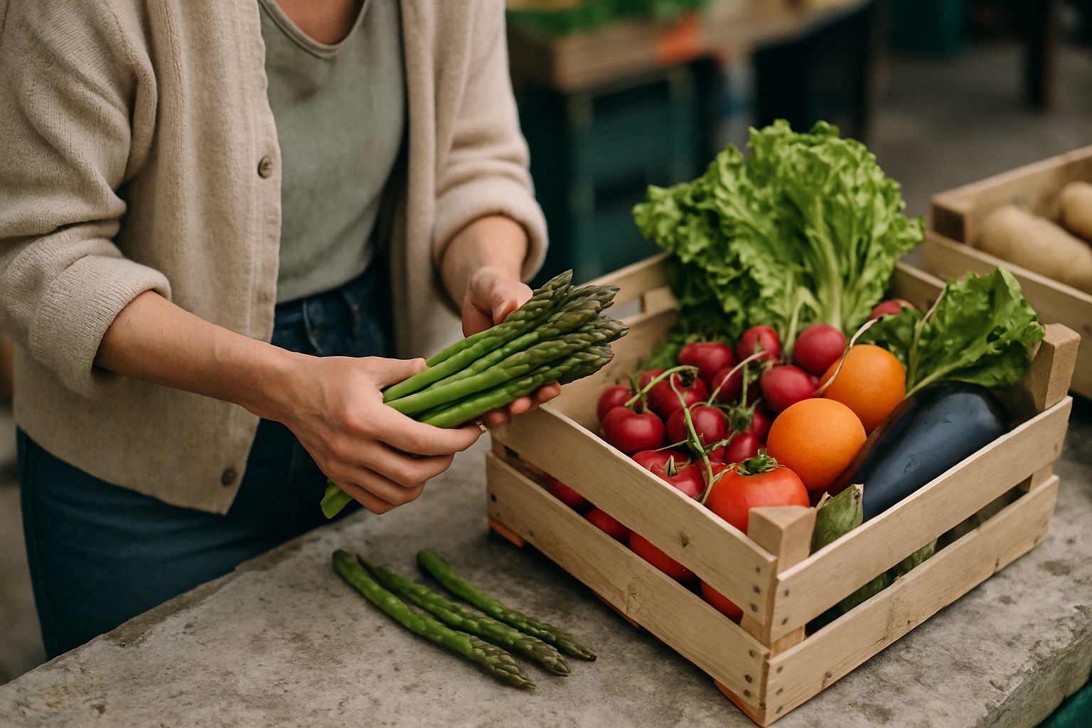 Gli asparagi e la loro stagione che dura un soffio