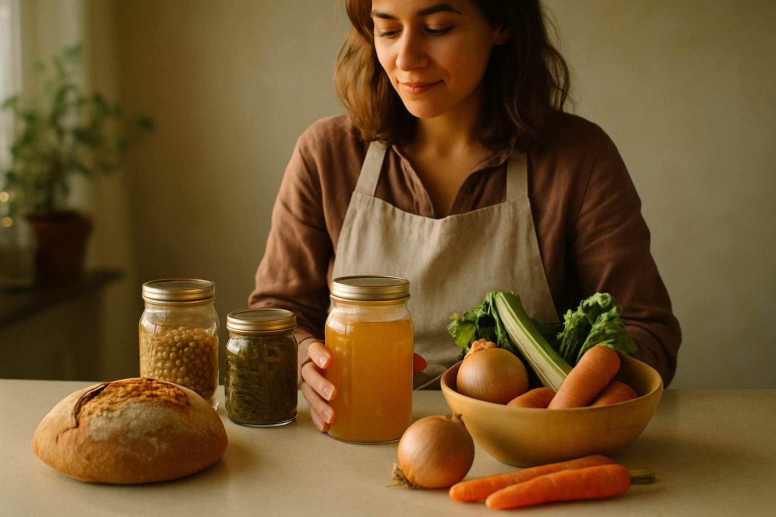 Il brodo vegetale che sa di qualcosa, non di acqua tiepida