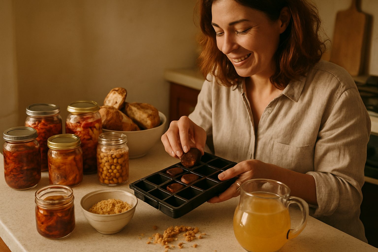 Caffè avanzato: cubetti, dolci e fertilizzante
