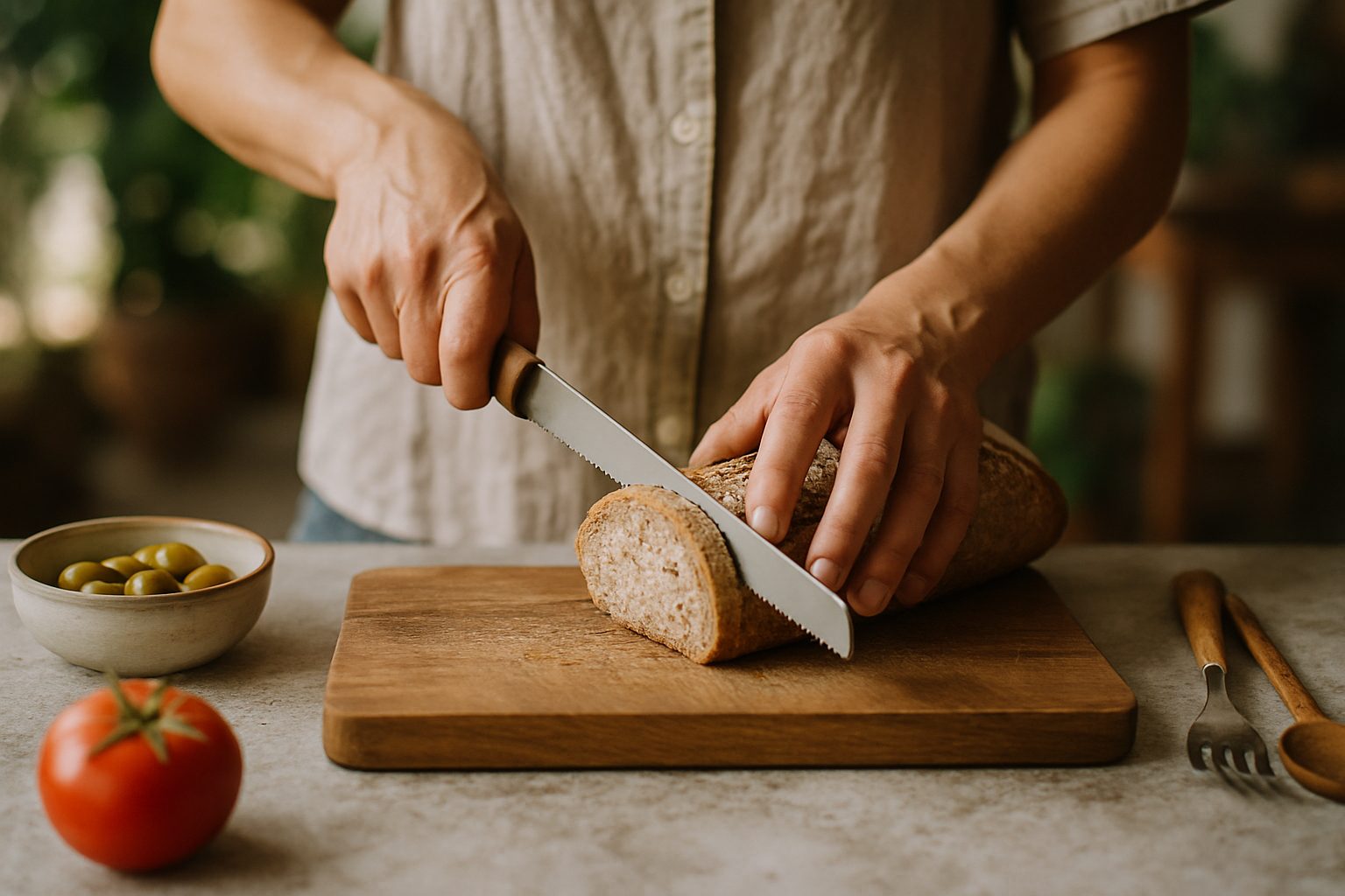 Il coltello da pane e perché la lama liscia non basta