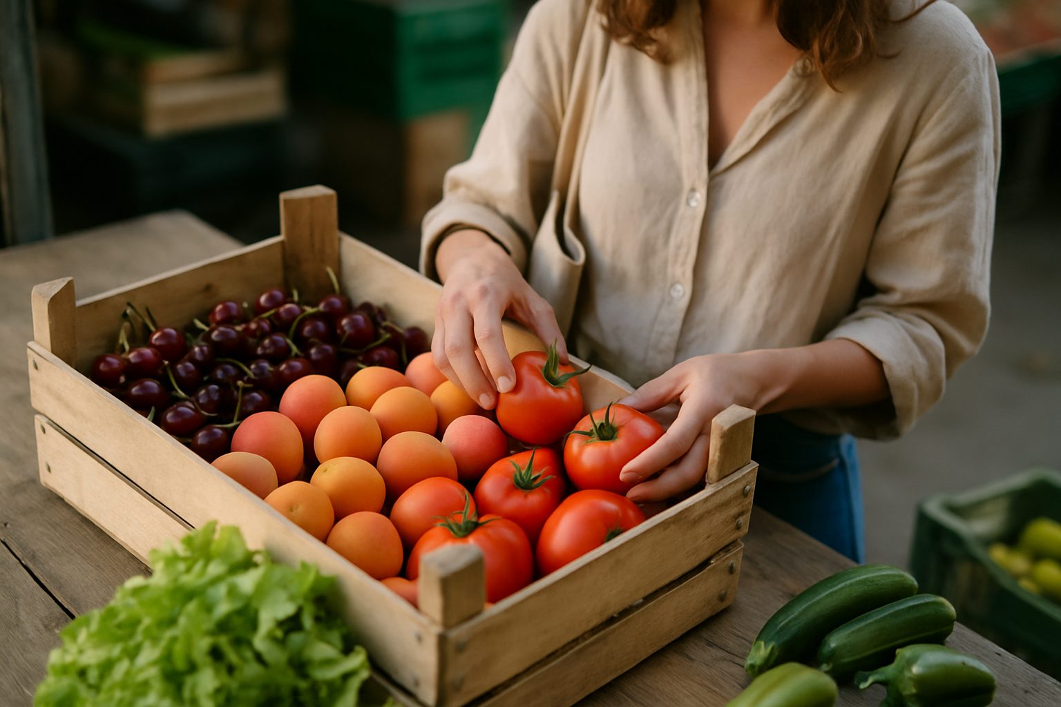 Cosa comprare a giugno: ciliegie, albicocche e i primi pomodori