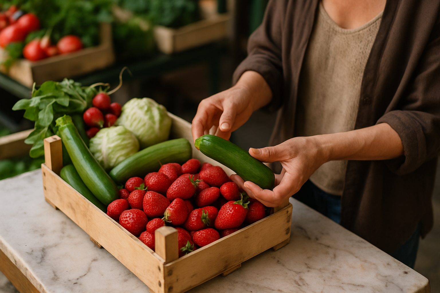 Cosa comprare a maggio: fragole vere e il primo zucchino