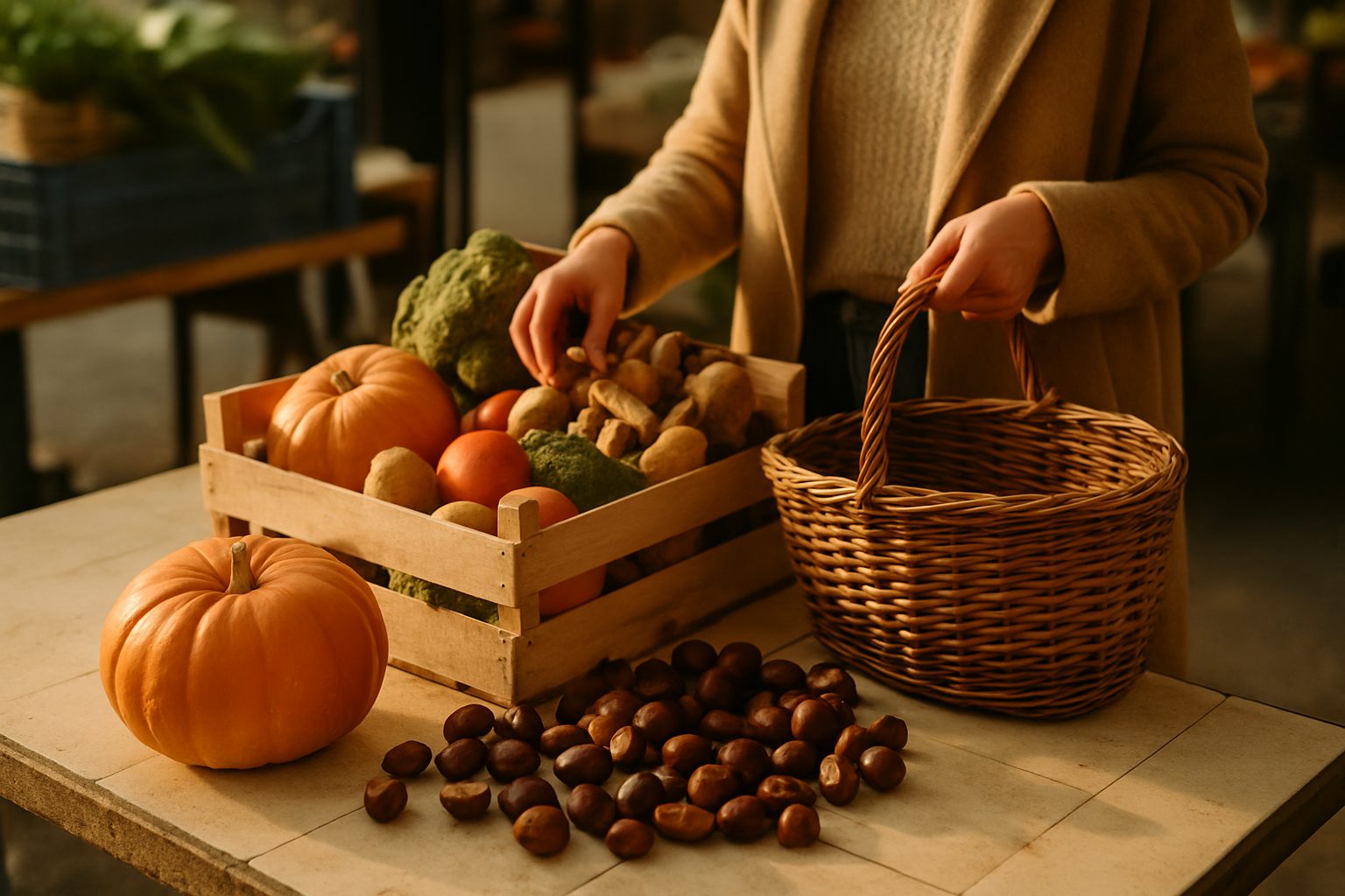 Cosa comprare a ottobre: zucca, castagne e funghi d'autunno