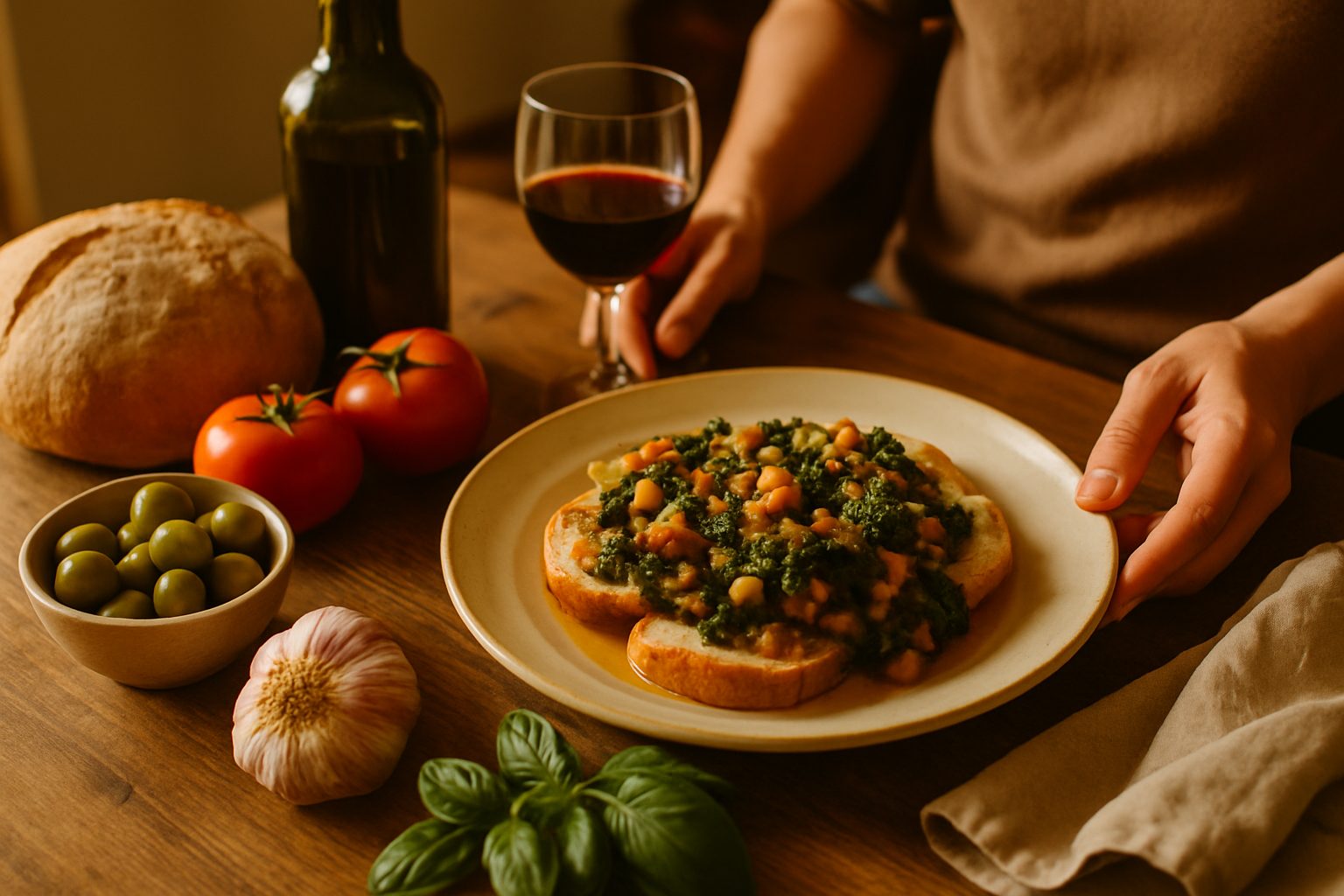 Toscana: il pane senza sale e la cucina dell'essenziale