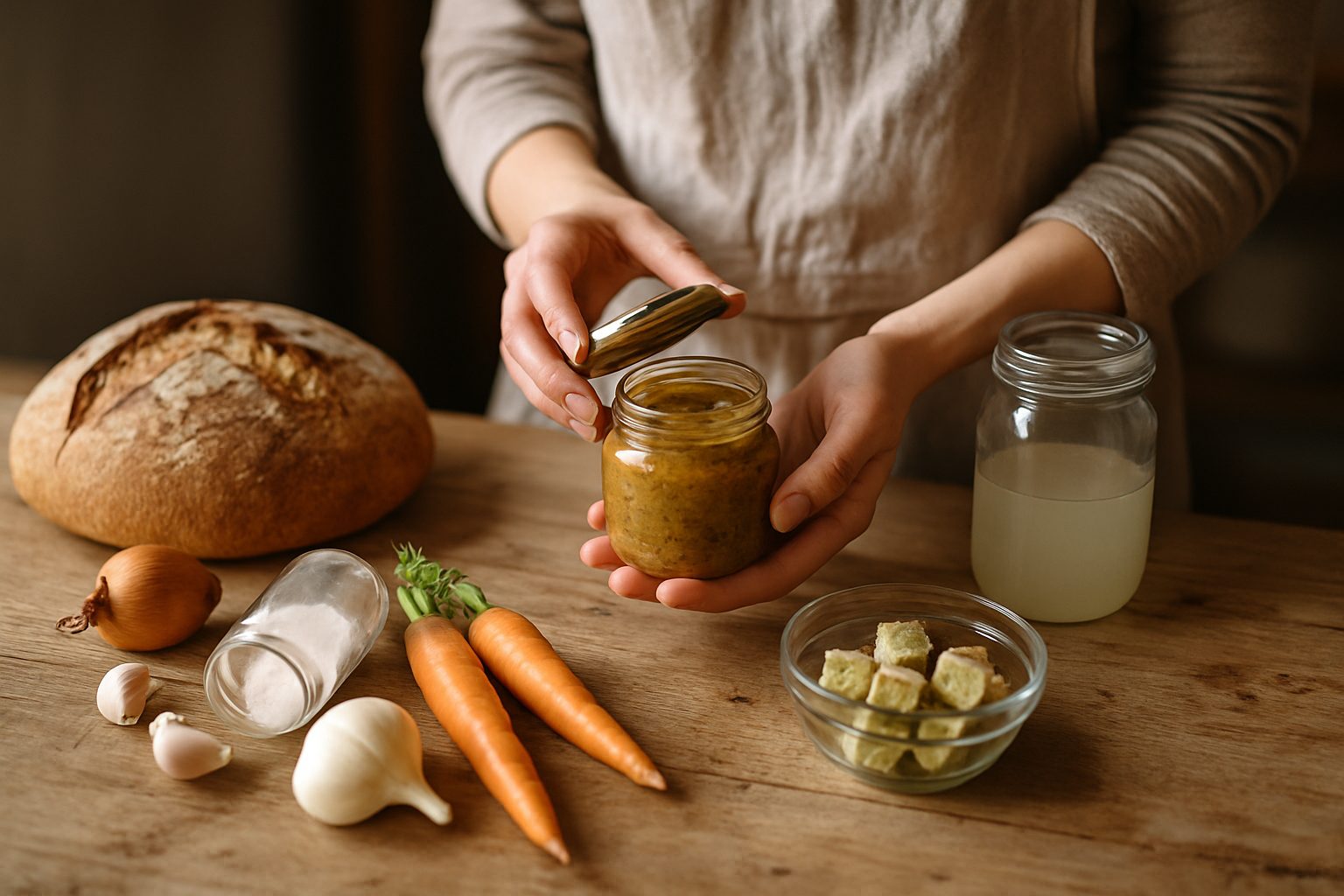 Il dado vegetale fatto in casa che dura in frigo