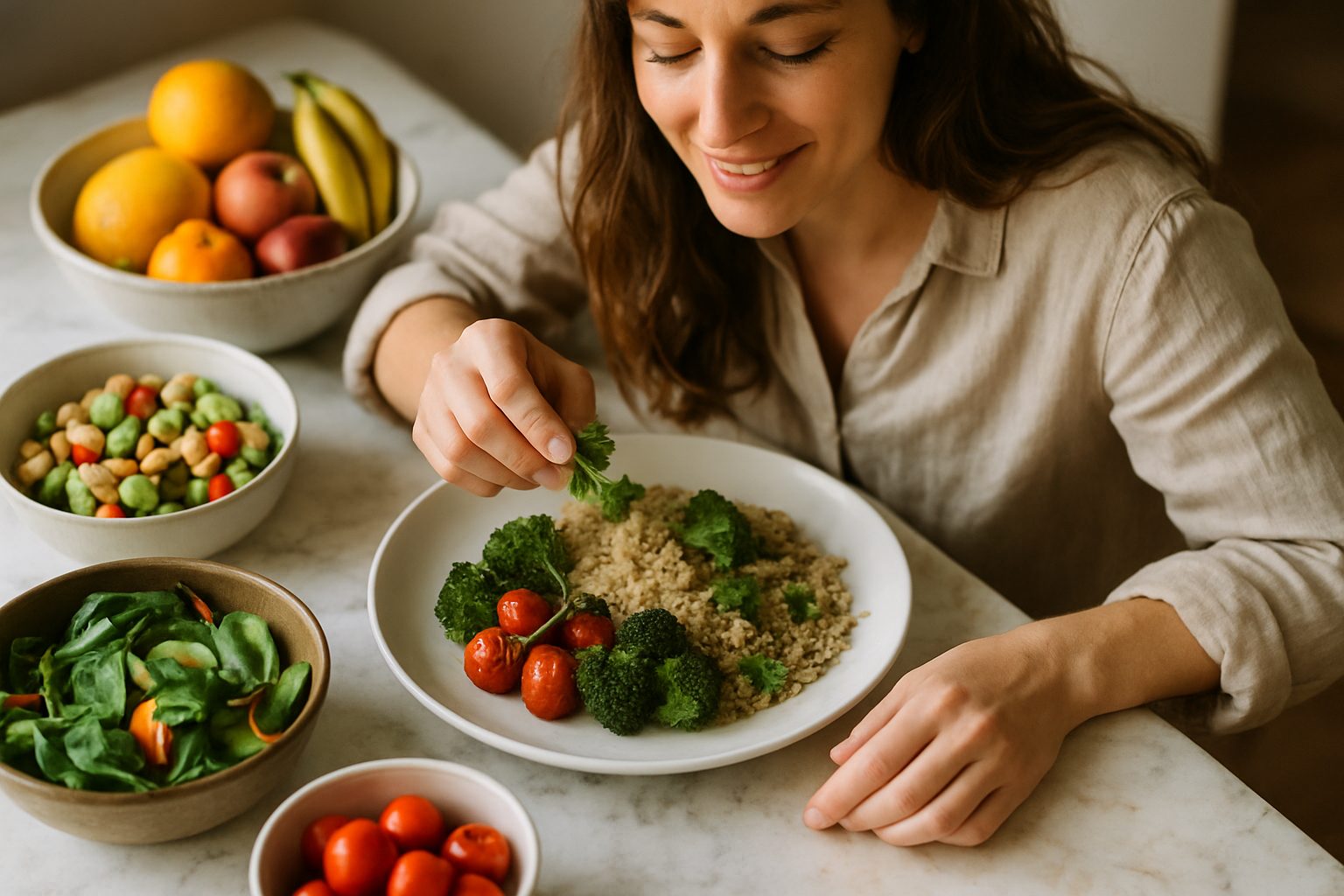 Le erbe aromatiche al posto del sale
