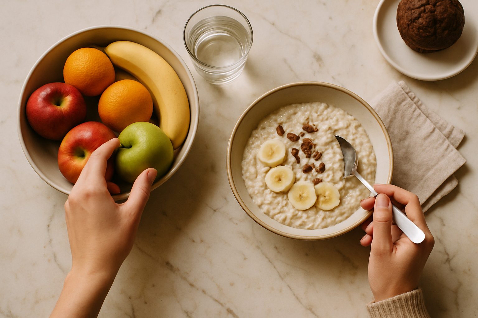 Tenere la frutta in vista, i dolci nascosti
