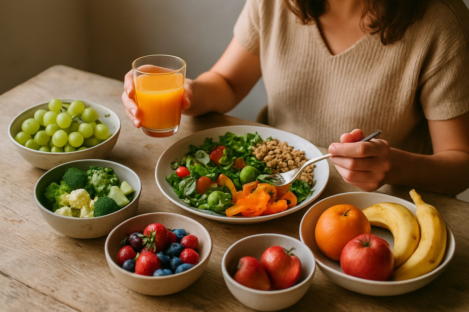 Frutta intera contro succo: non è la stessa cosa
