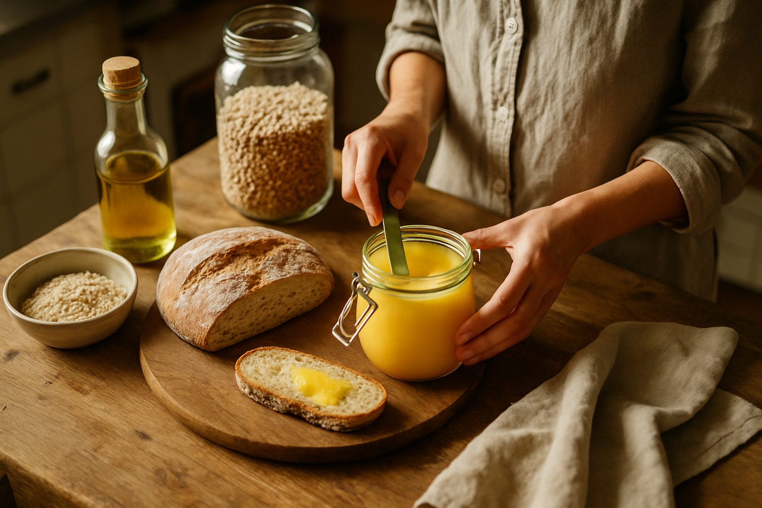 Il ghee: il burro chiarificato che si tiene fuori dal frigo