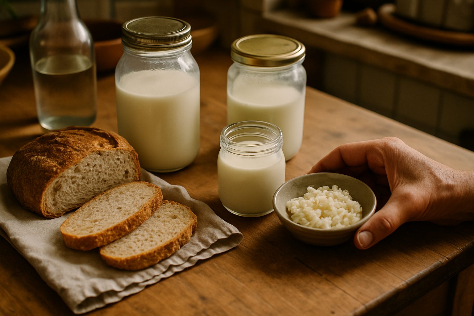Il kefir di latte: i granuli che lavorano per te ogni giorno