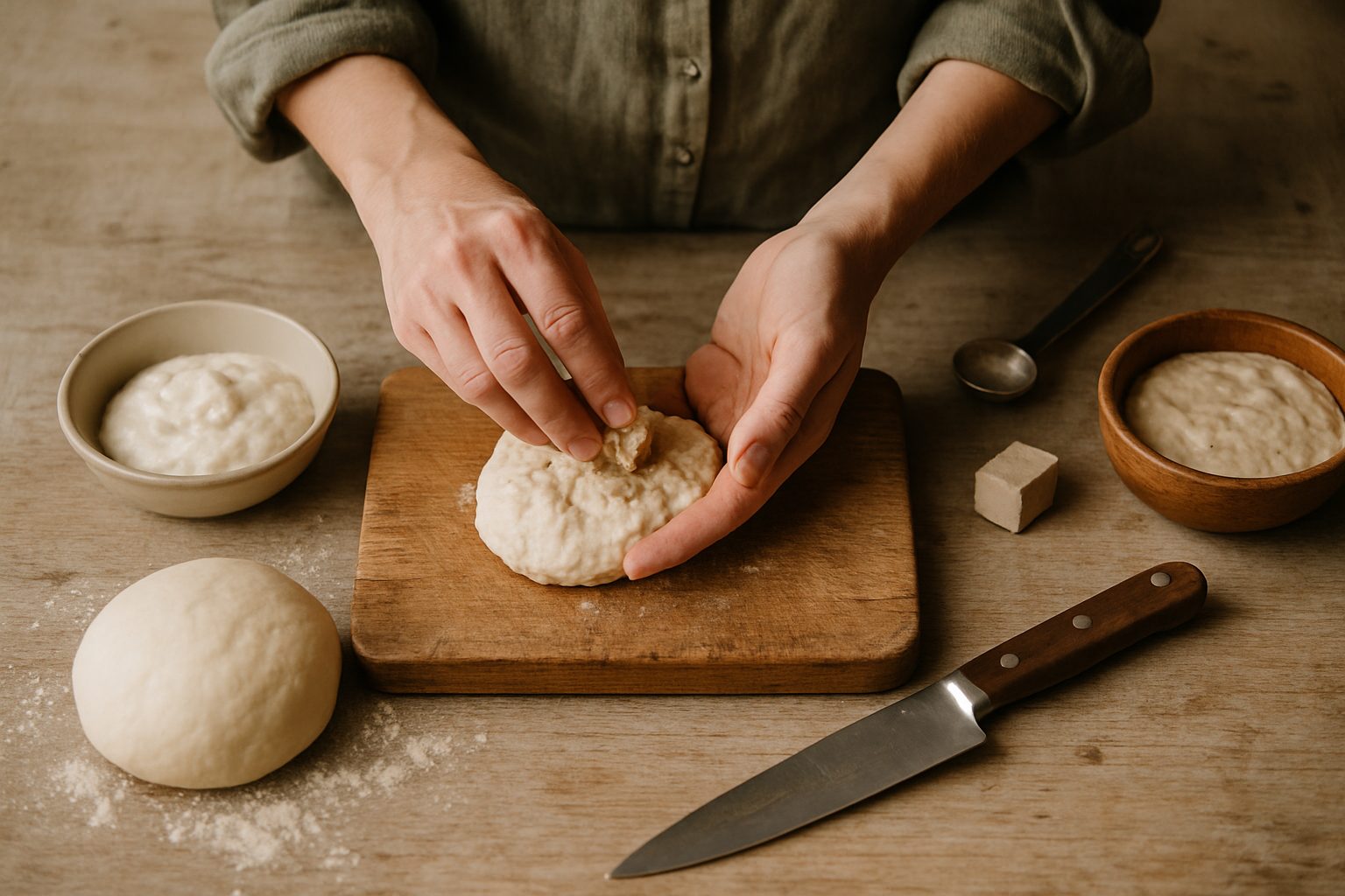 La lievitazione spiegata: lievito di birra e madre