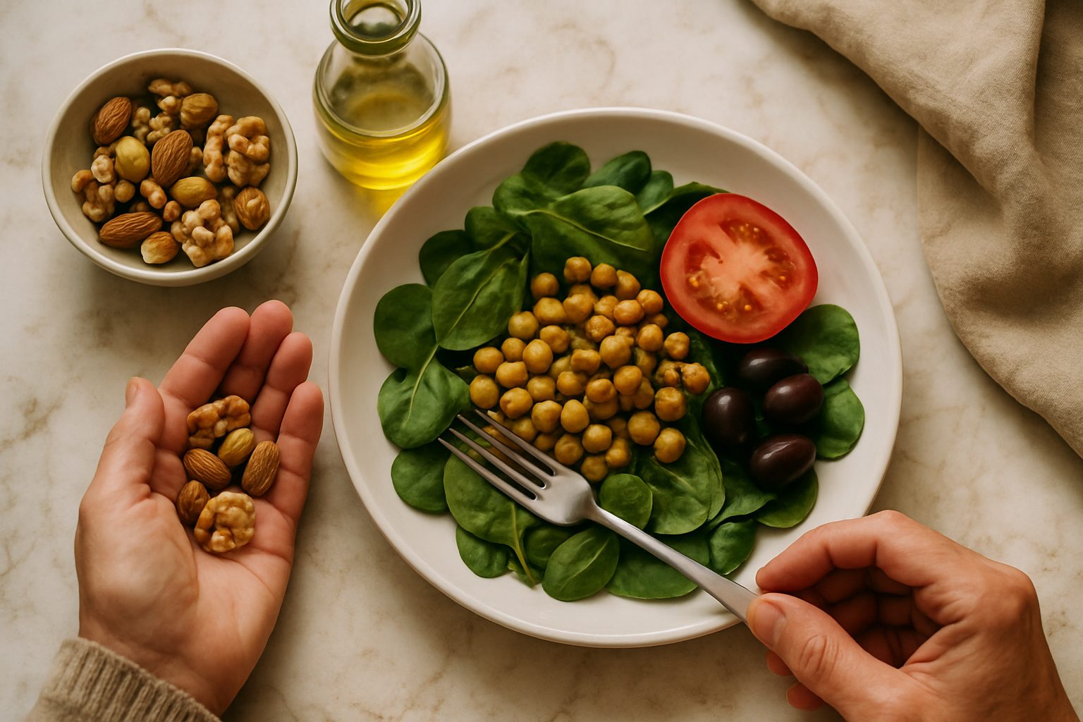 Una manciata di frutta secca al giorno: piccola, grande abitudine