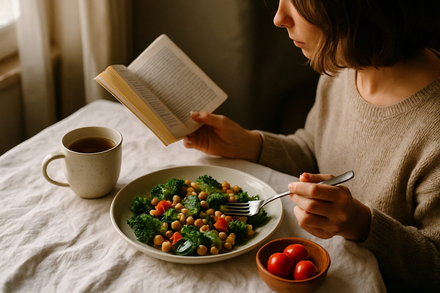 Mangiare con consapevolezza: l'arte di essere presenti a tavola