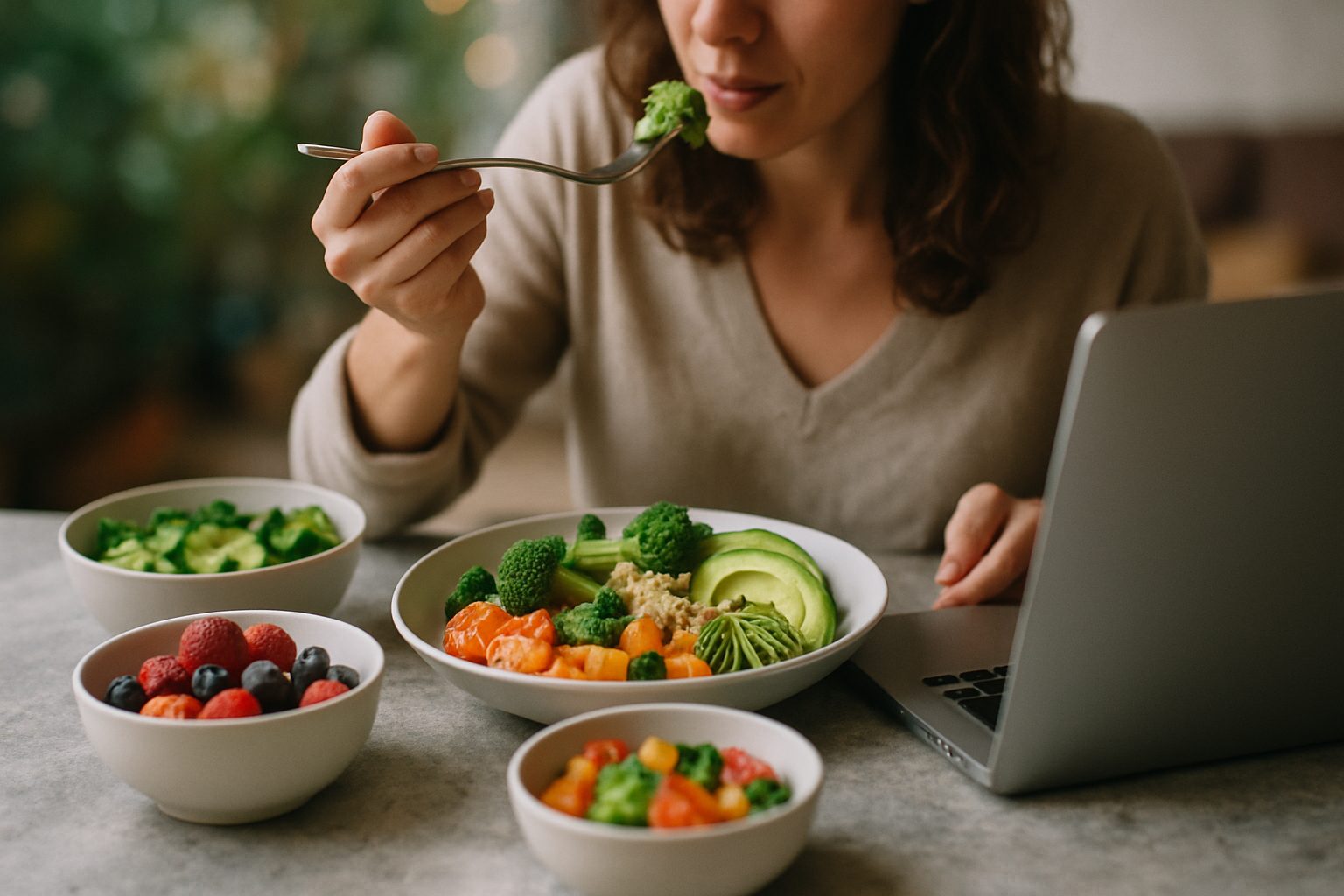 Mangiare davanti allo schermo: perché ti frega la sazietà