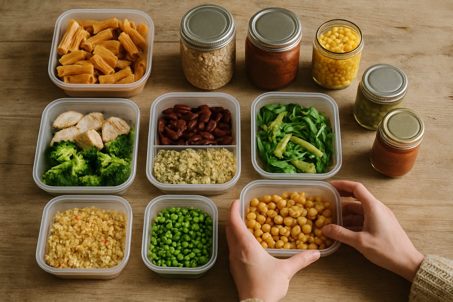 Il meal prep con il budget: mangiare bene spendendo poco
