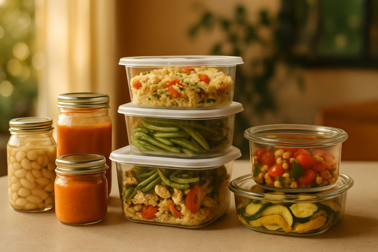 Meal prep d'estate: come gestire il caldo e il frigo
