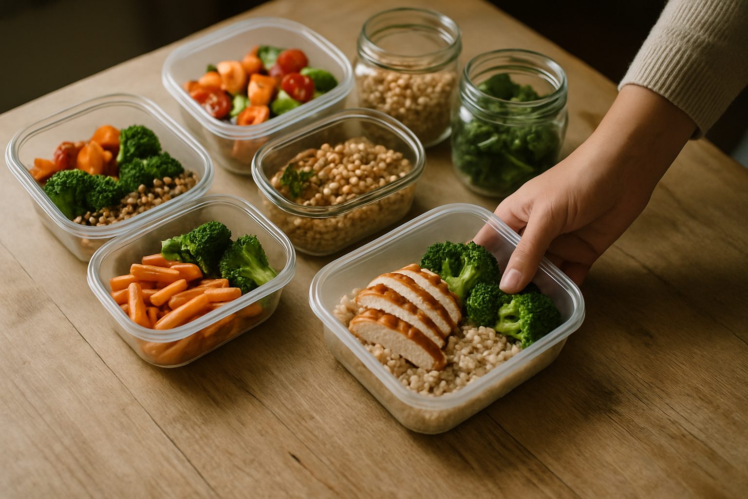Il meal prep per la palestra: pasti per chi si allena