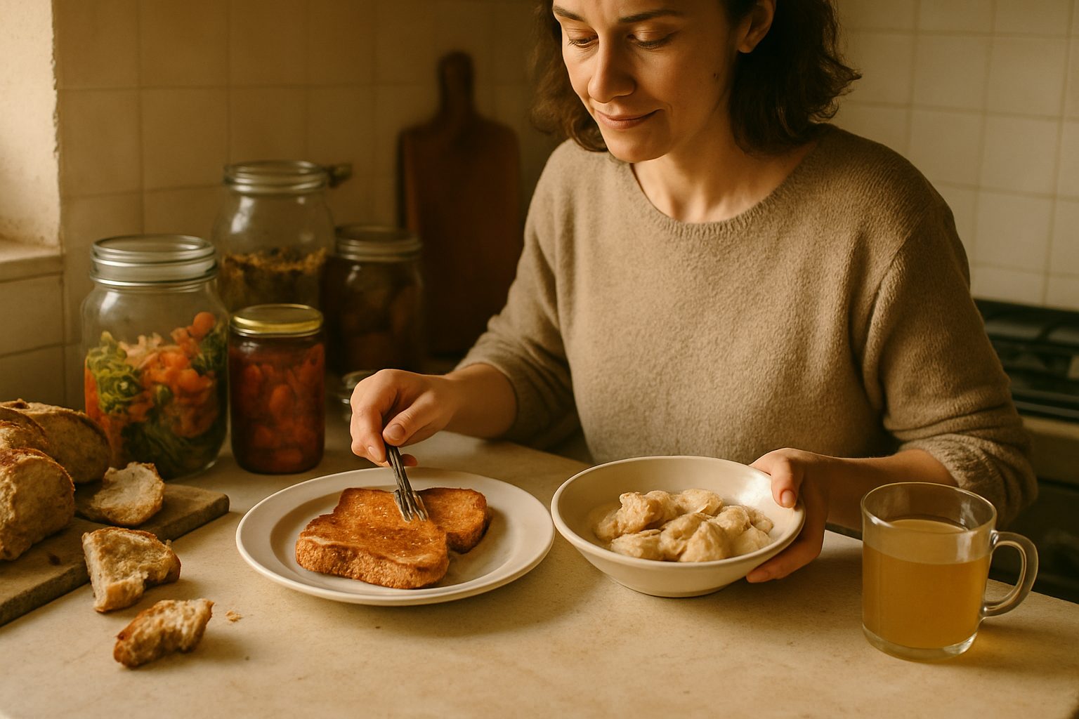 Pane per la colazione: french toast e pancotto dolce