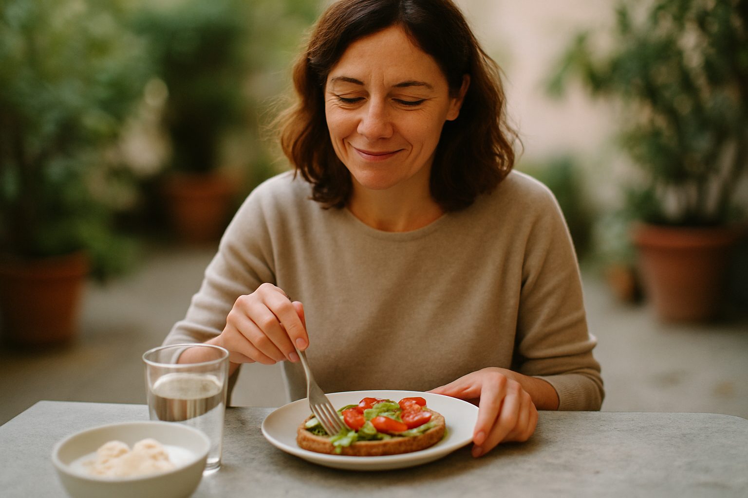 La pausa pranzo lontano dalla scrivania