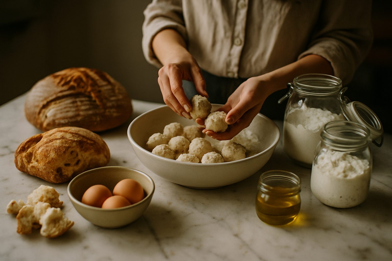 Polpette di pane e ricotta, l'arte di non sprecare