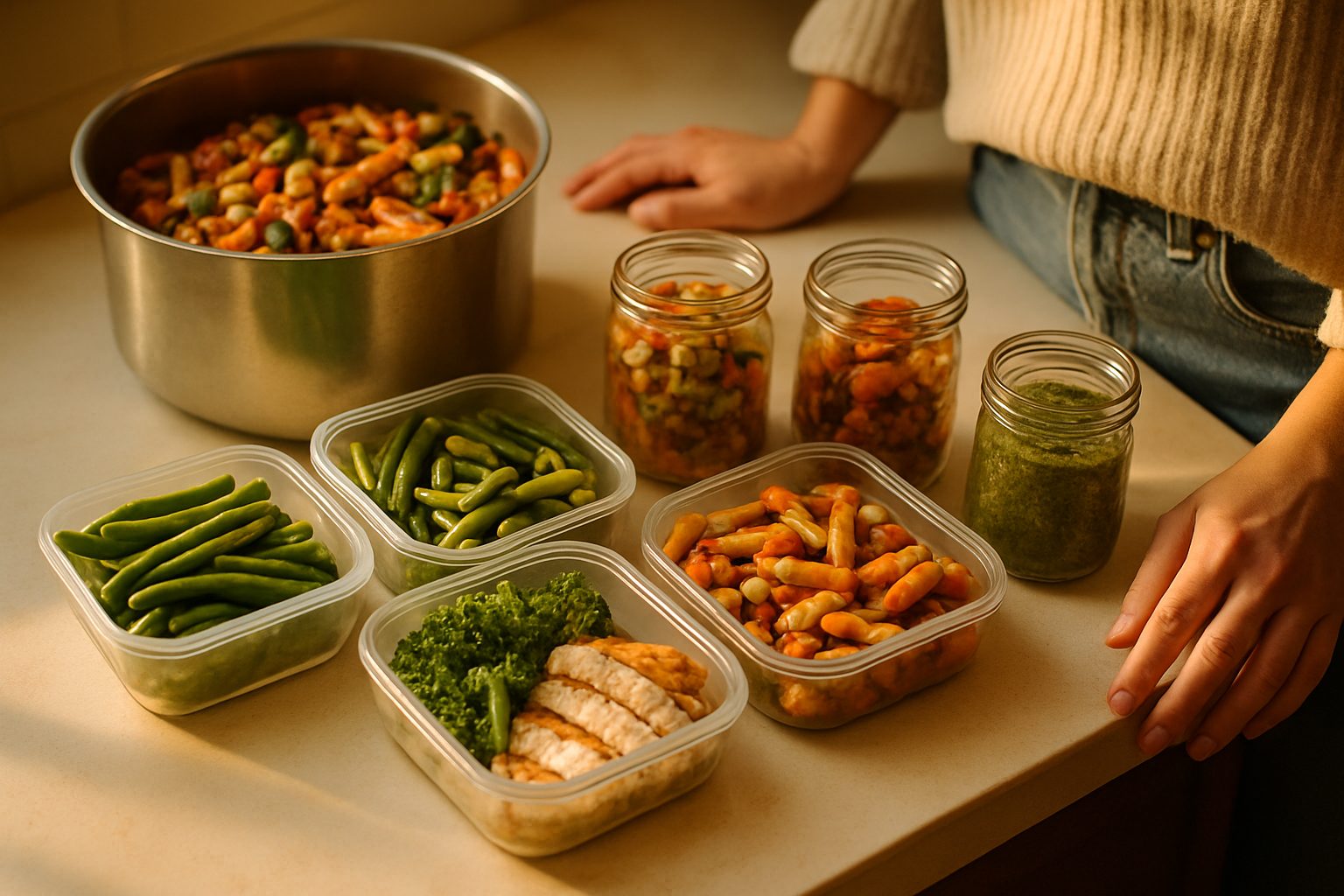 Una sola pentola, mezza settimana: il prep one pot