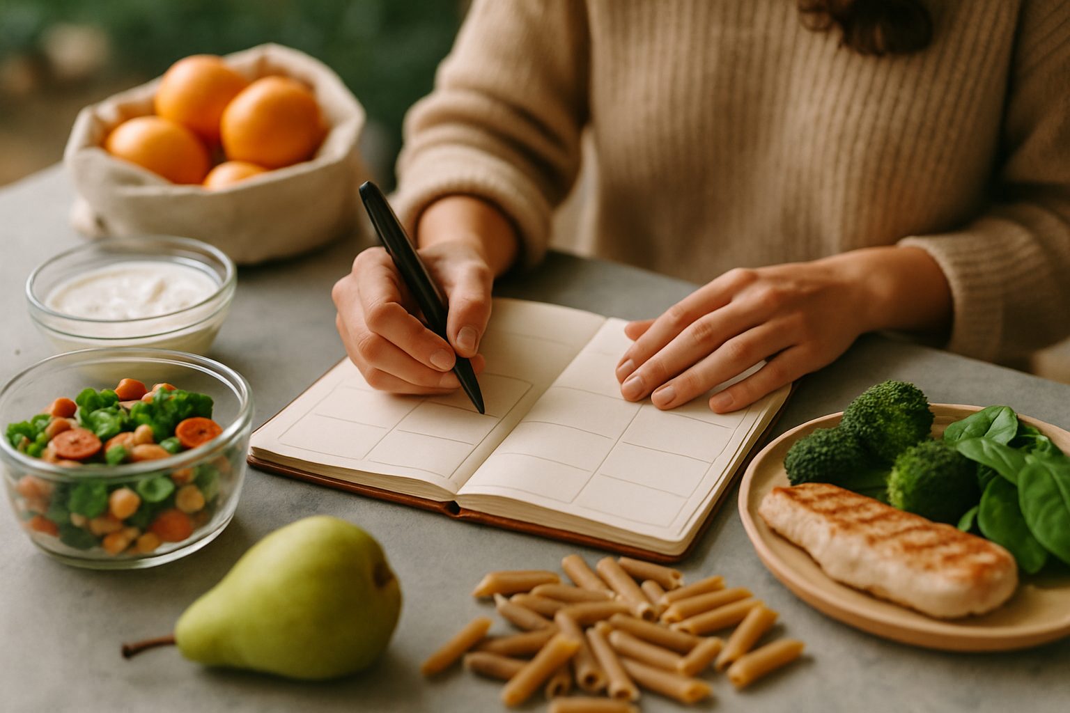 Ridurre lo spreco di cibo pianificando i pasti