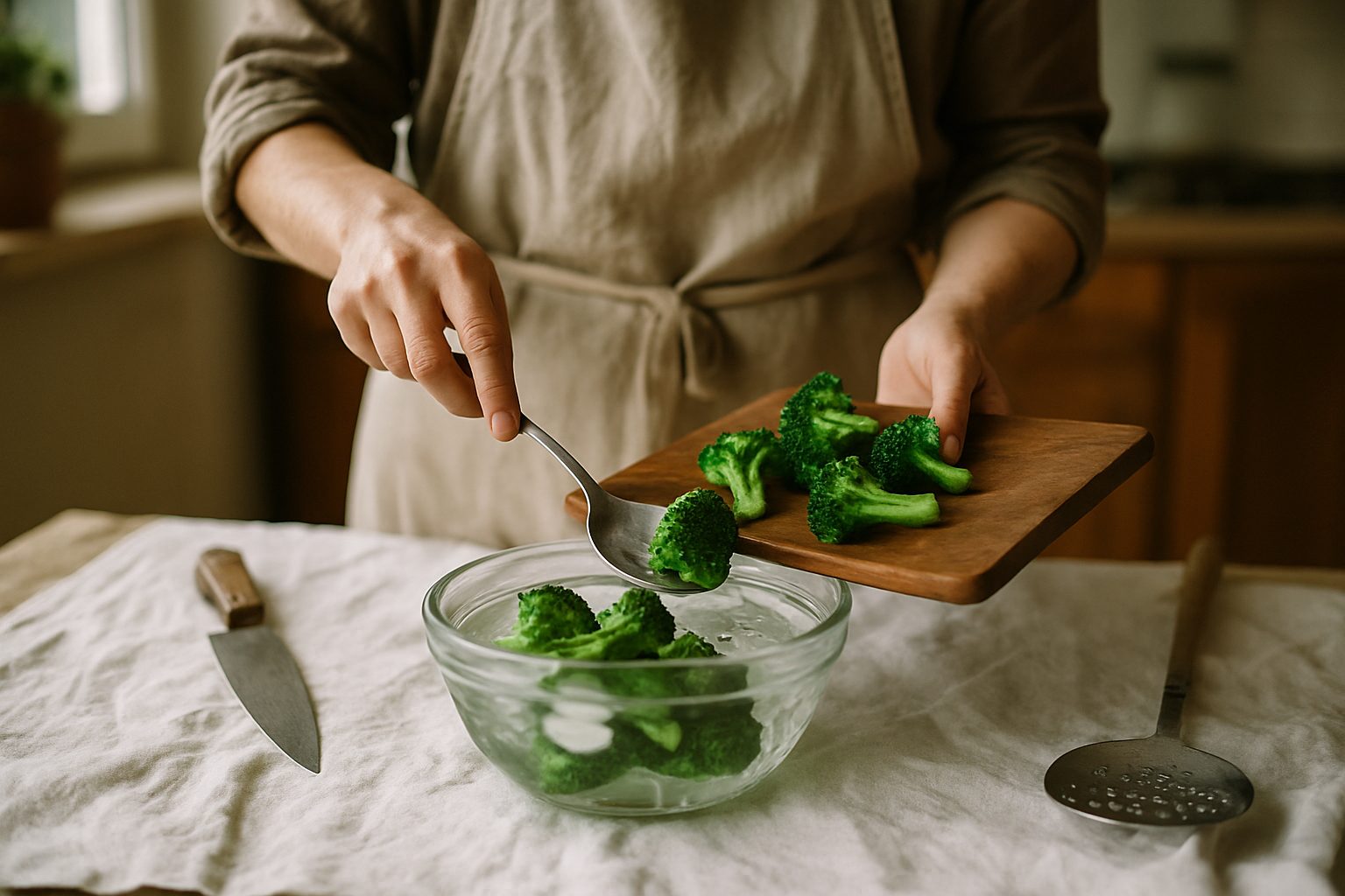 Sbollentare le verdure: il trucco dell'acqua e ghiaccio