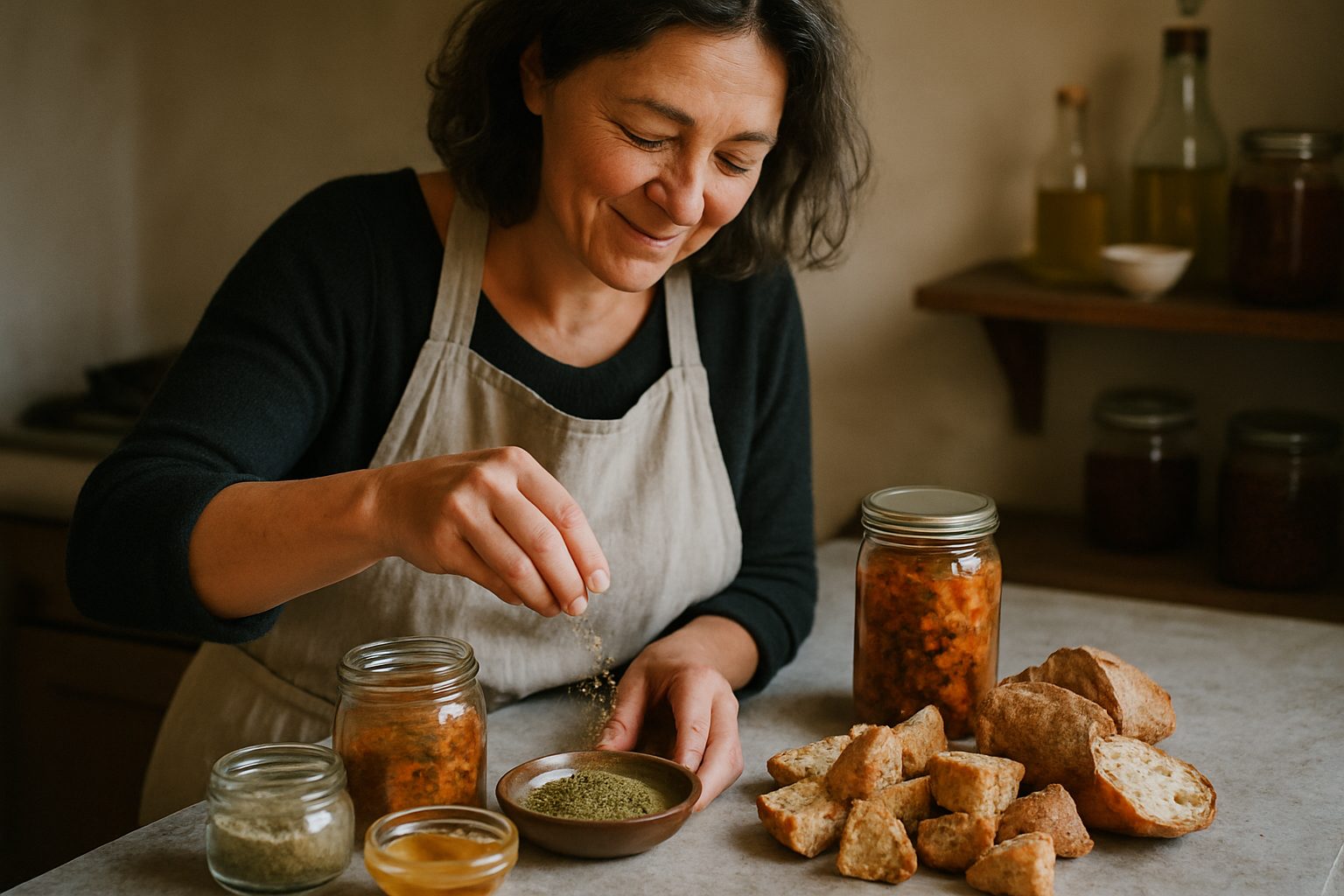 Gli scarti che diventano condimento: polveri, sali e oli aromatici