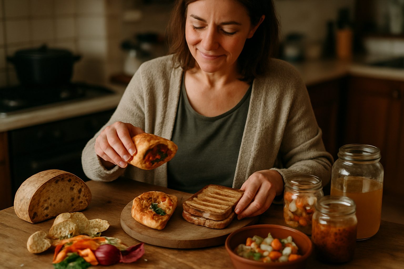 Toast e calzoni svuota-frigo: il pane che racchiude gli avanzi