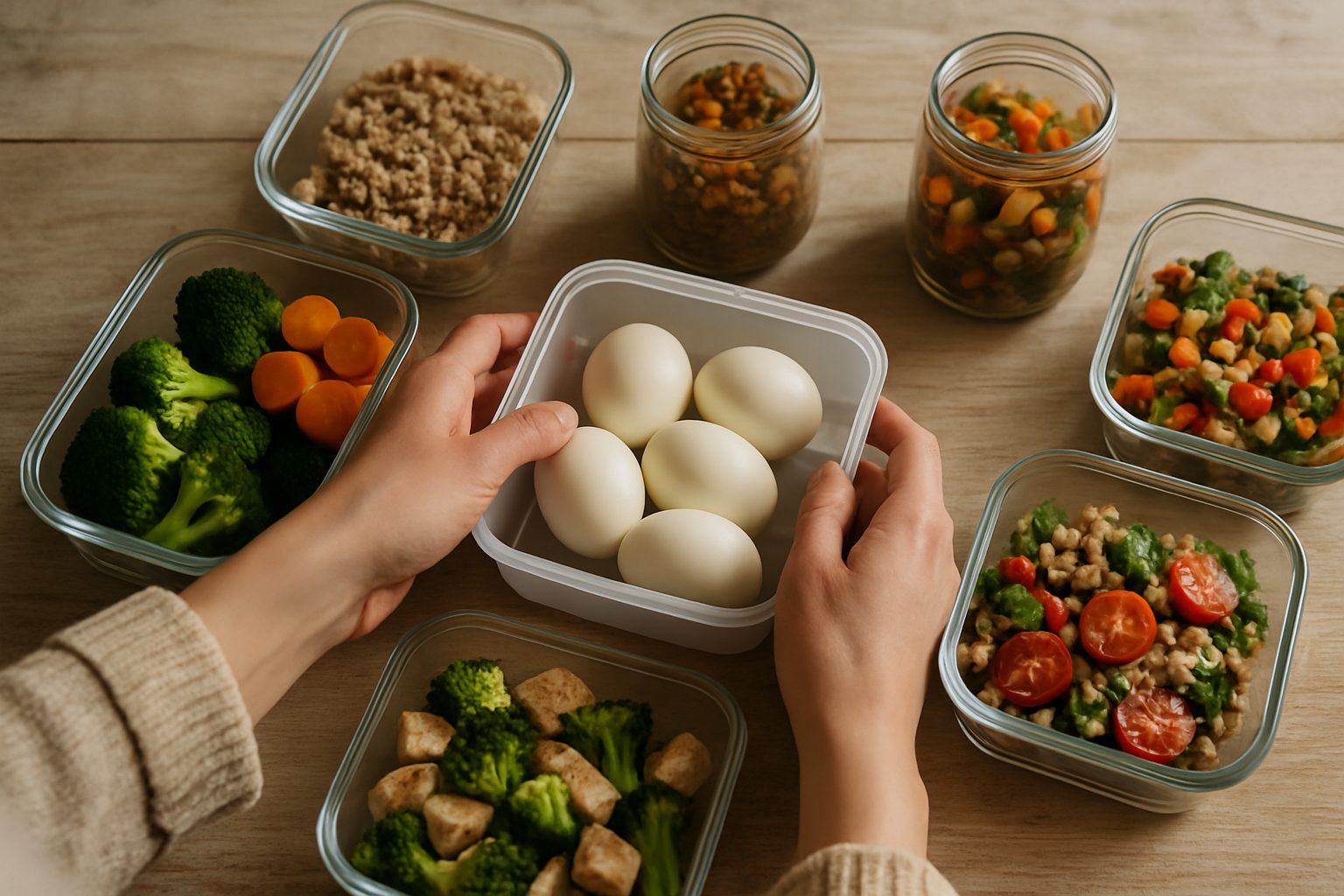 Le uova sode in batch: la proteina pronta più sottovalutata