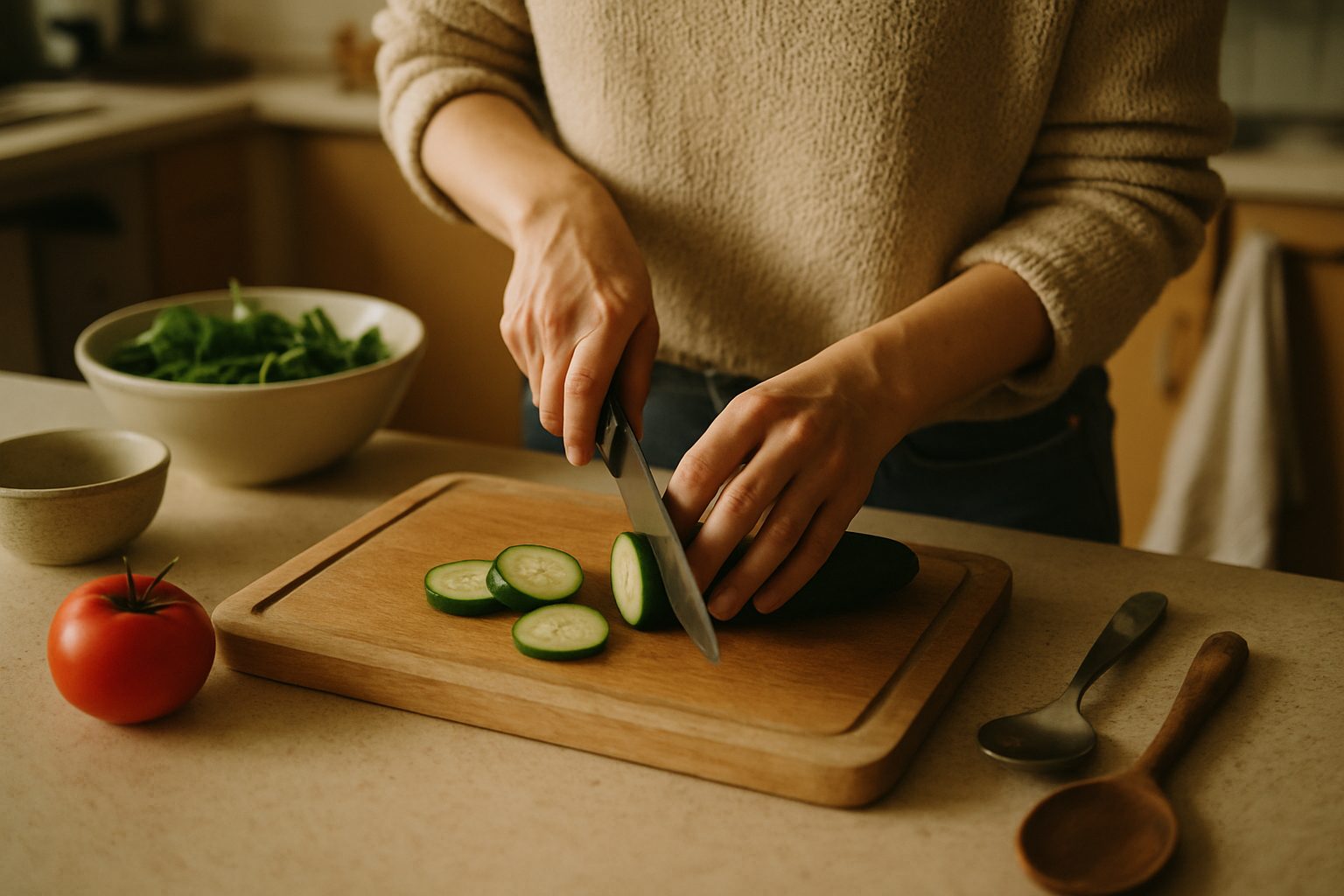 Usare bene il coltello: la presa che cambia tutto