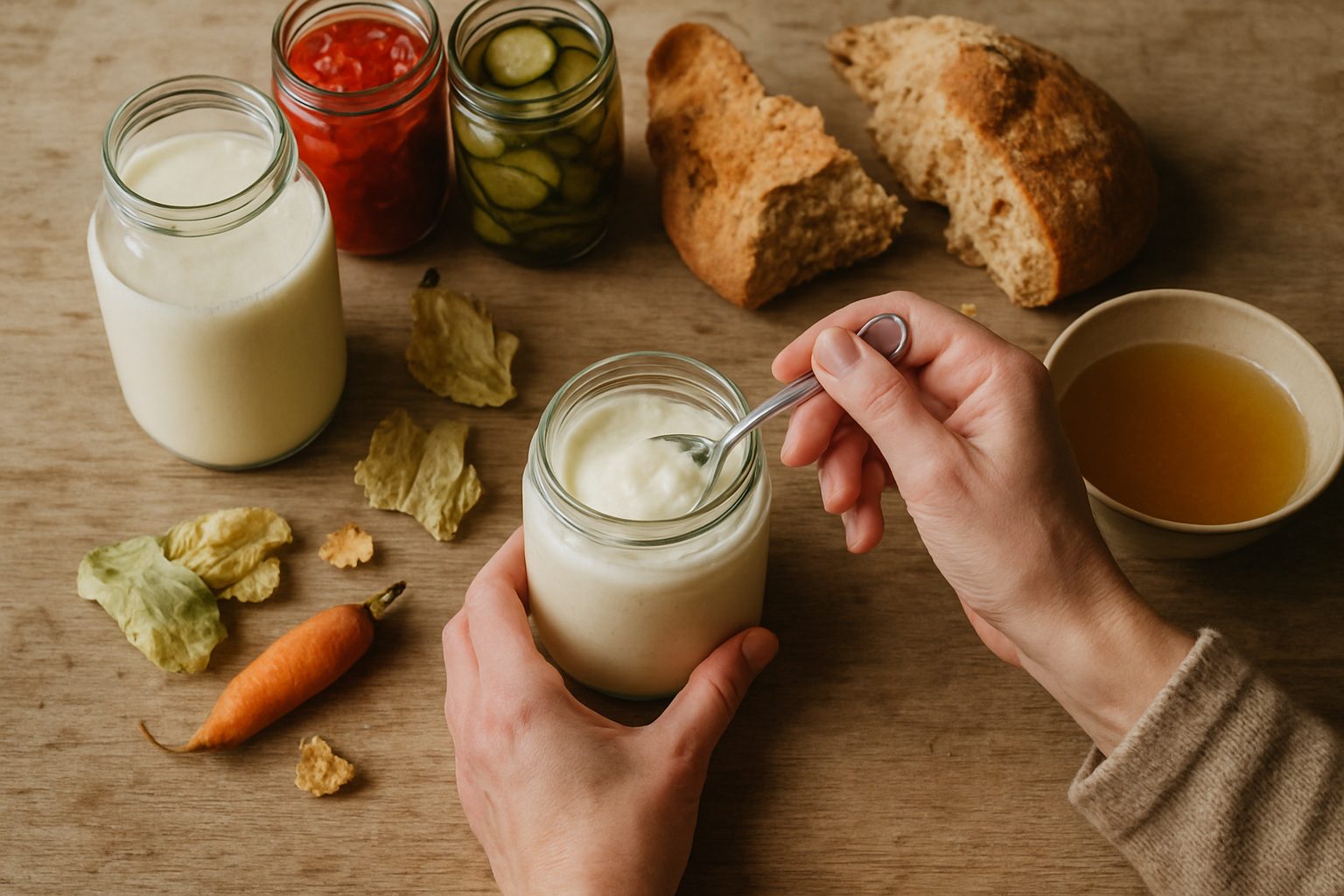 Yogurt fatto in casa con il latte in scadenza