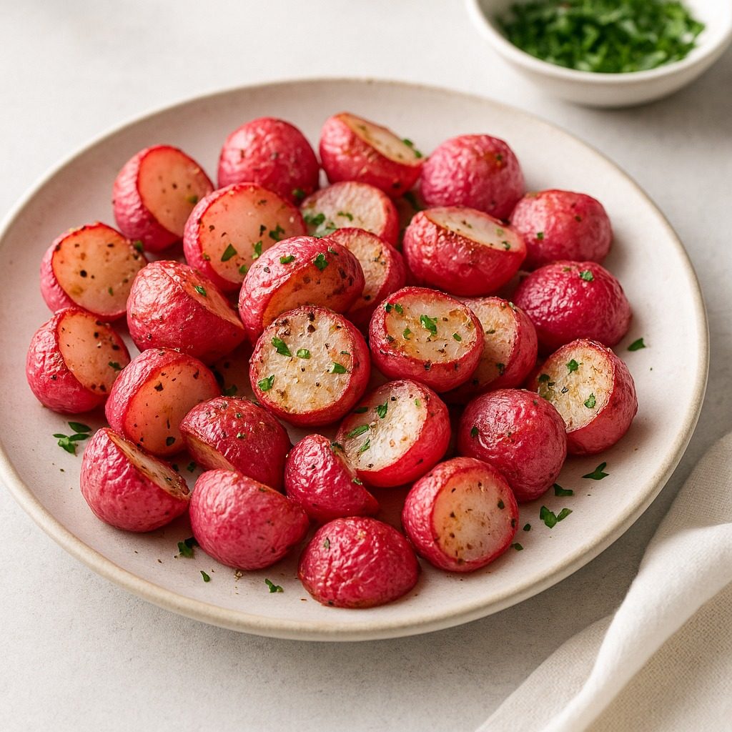 Air-Fried Radishes