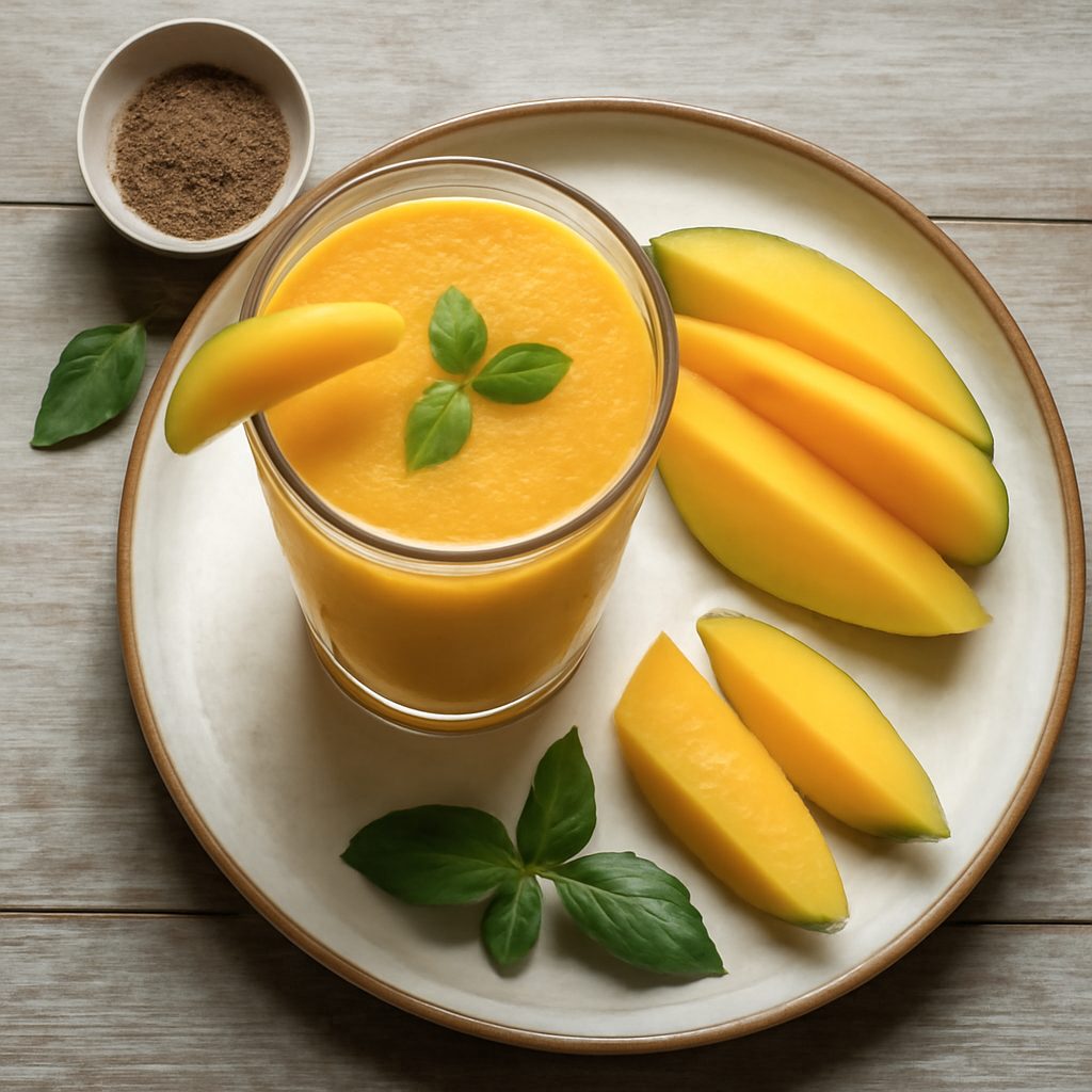 Aperitivo analcolico al mango