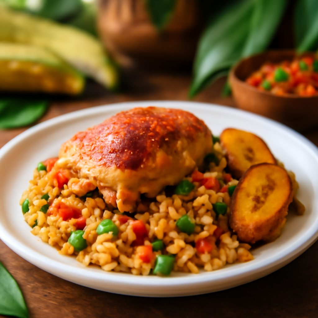 Arroz con Pollo Portoricano Light