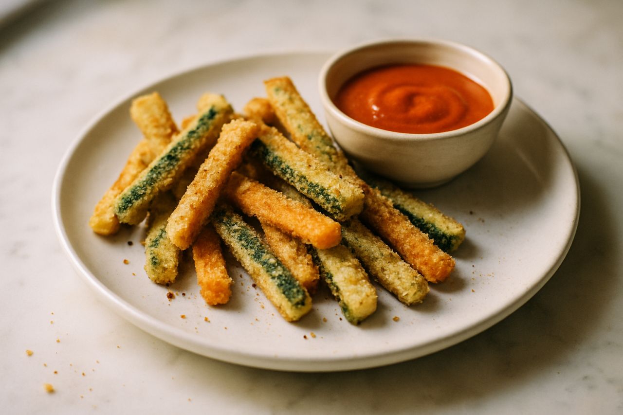 Bastoncini di Verdure con Salsa
