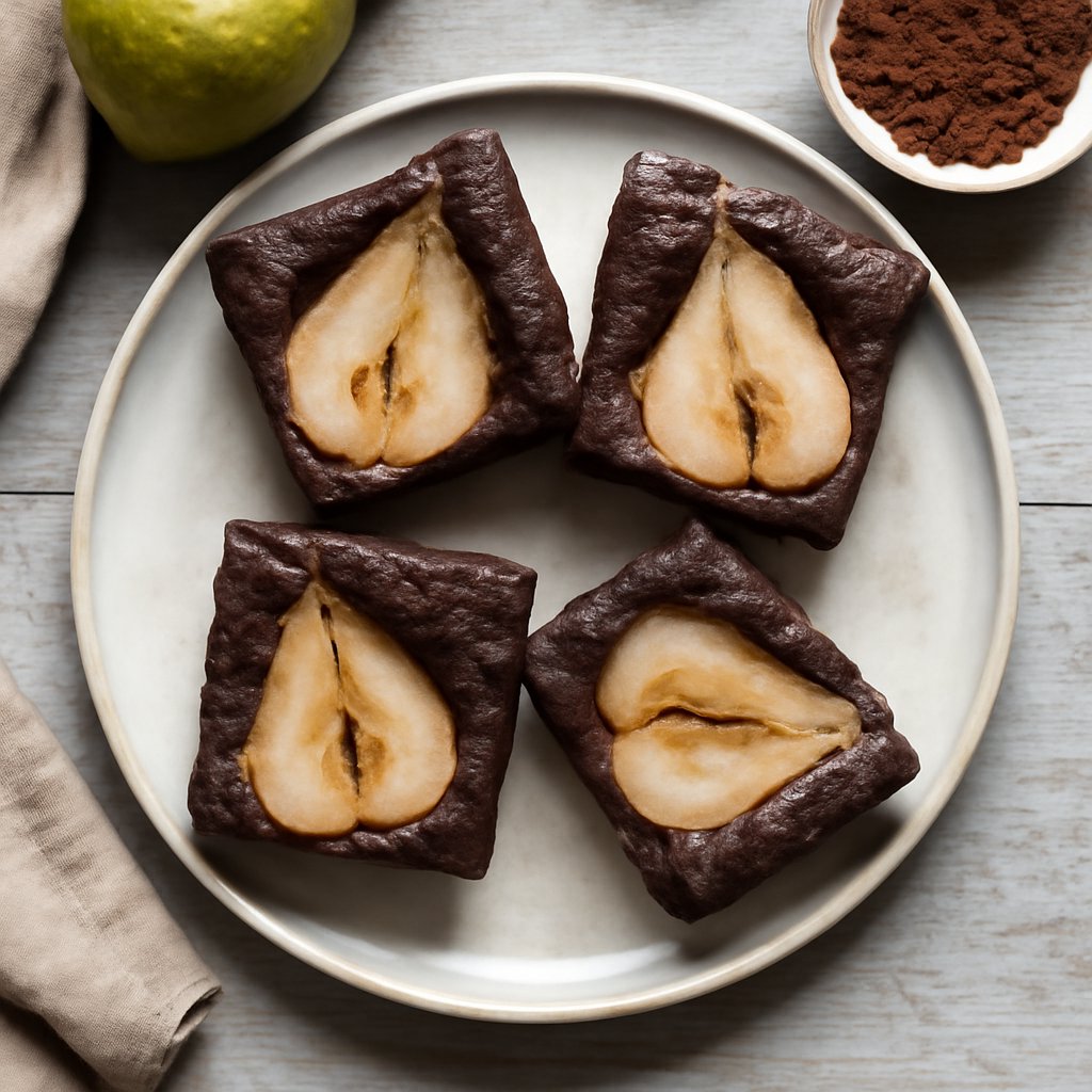 Birnen-Brownies