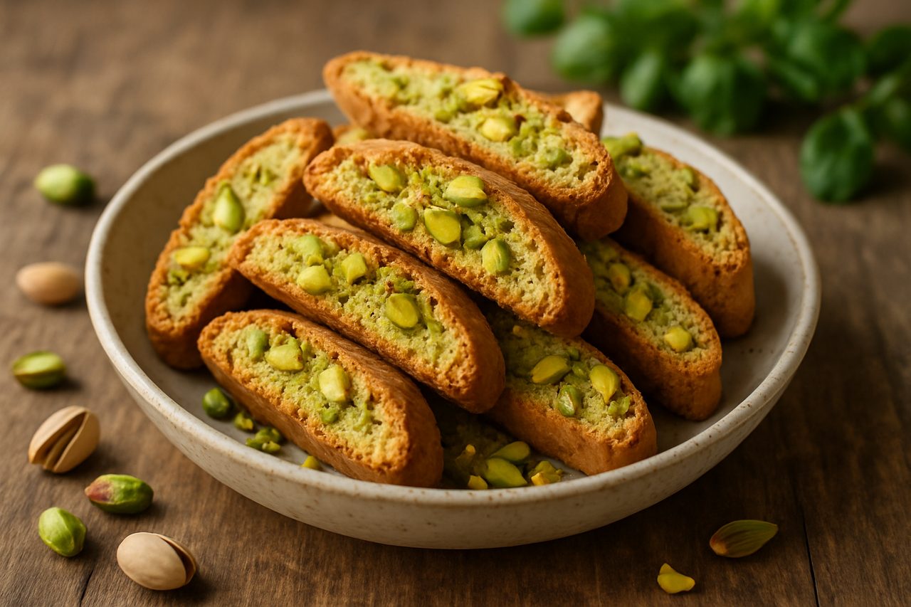 Biscotti al Pistacchio