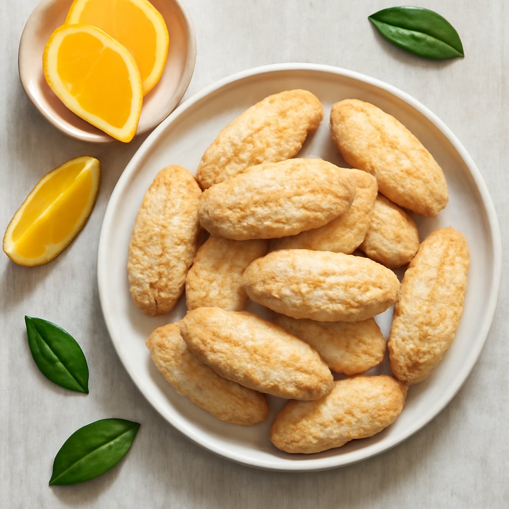 Biscotti al profumo di arancio