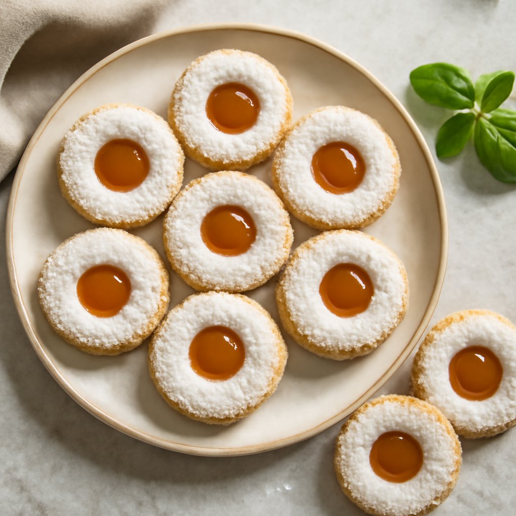 Biscottini ad occhio di bue