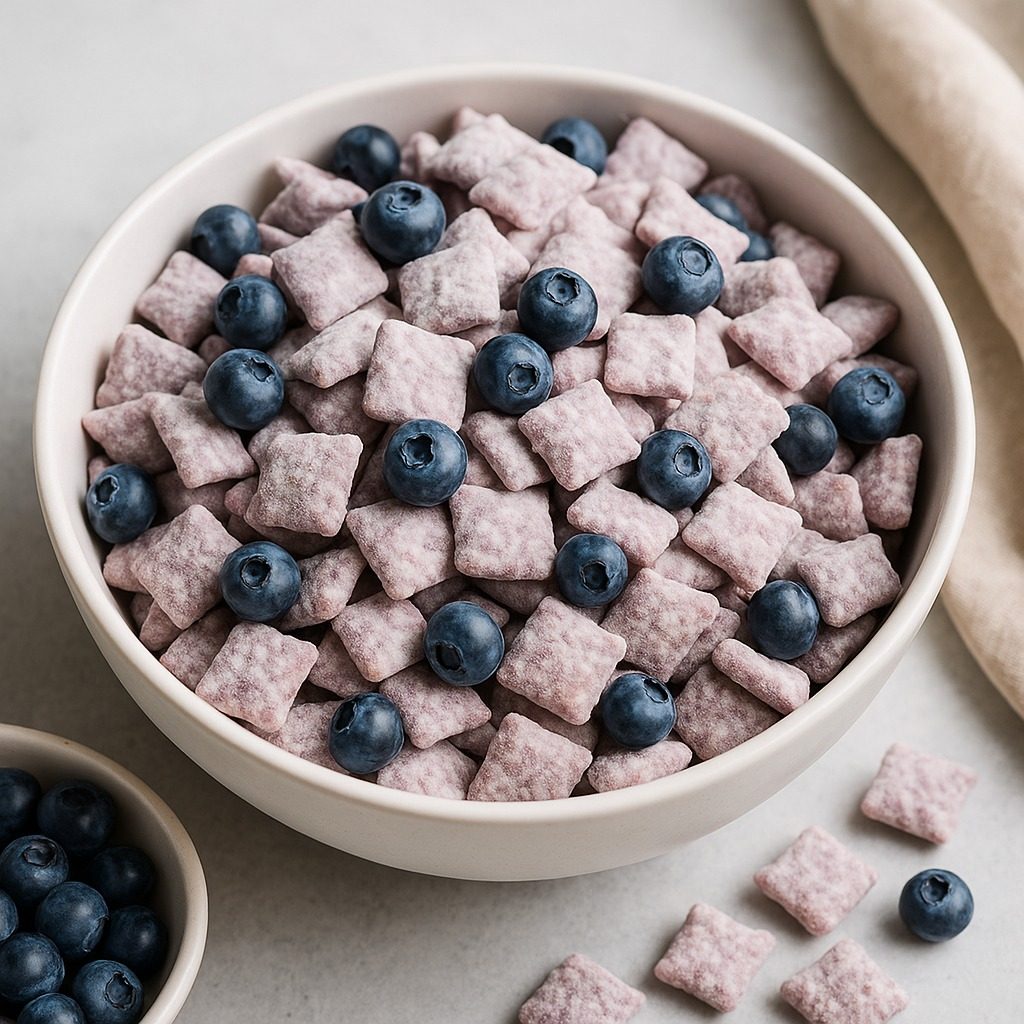 Blueberry Puppy Chow