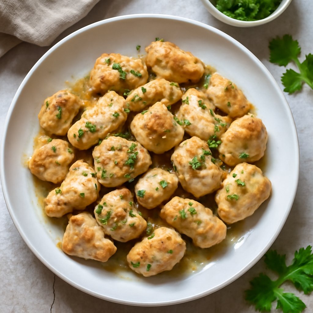 Bocconcini di pollo insaporiti