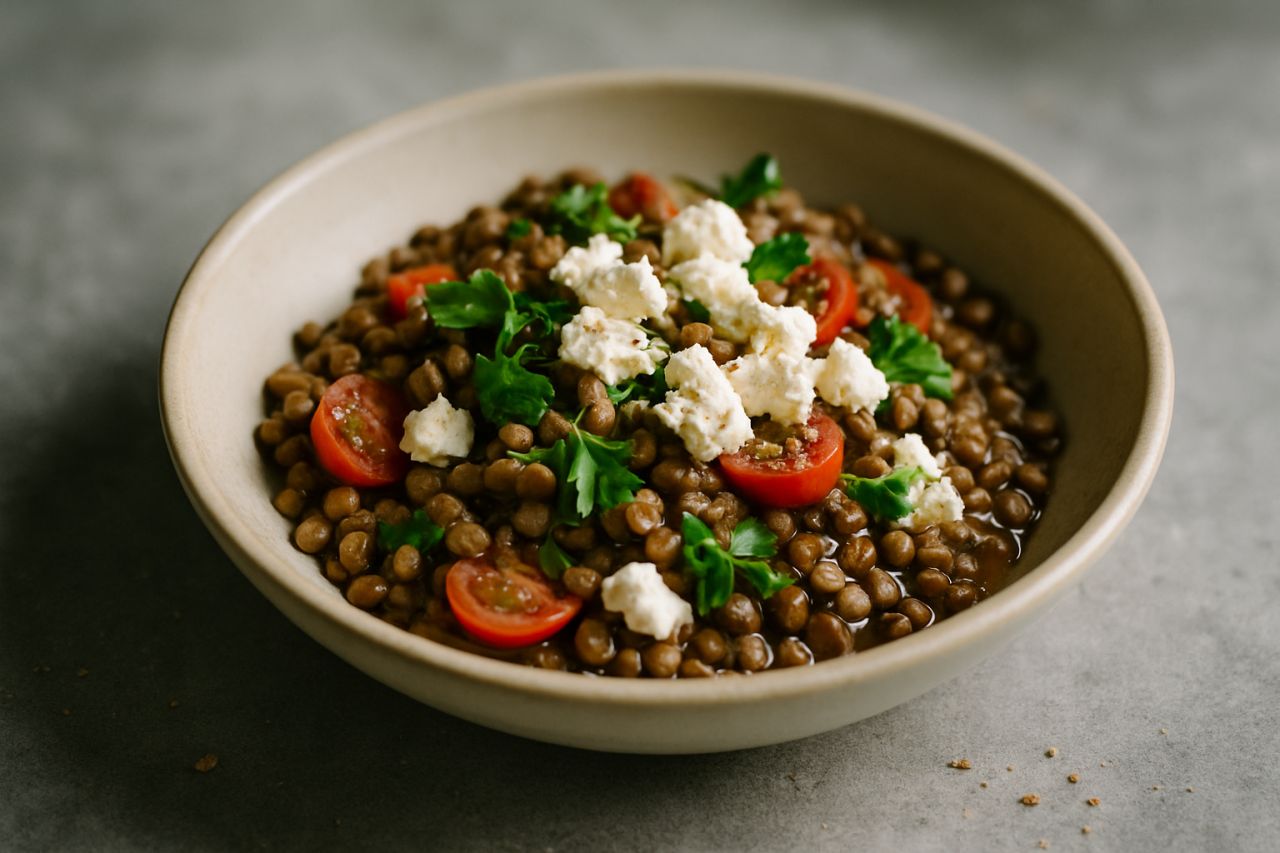 Bowl di Lenticchie e Feta