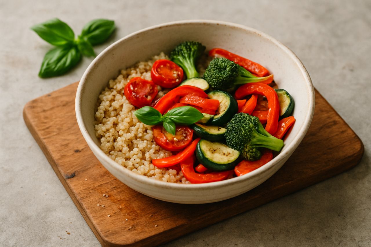Bowl di Quinoa e Verdure