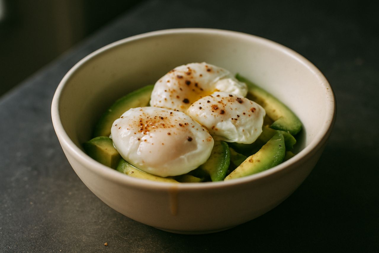 Bowl di Uova e Avocado