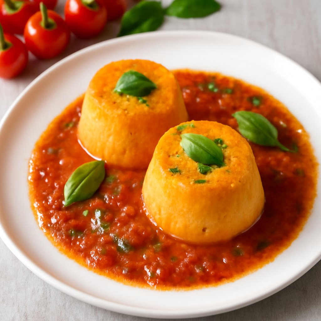 Budini aromatici al pomodoro