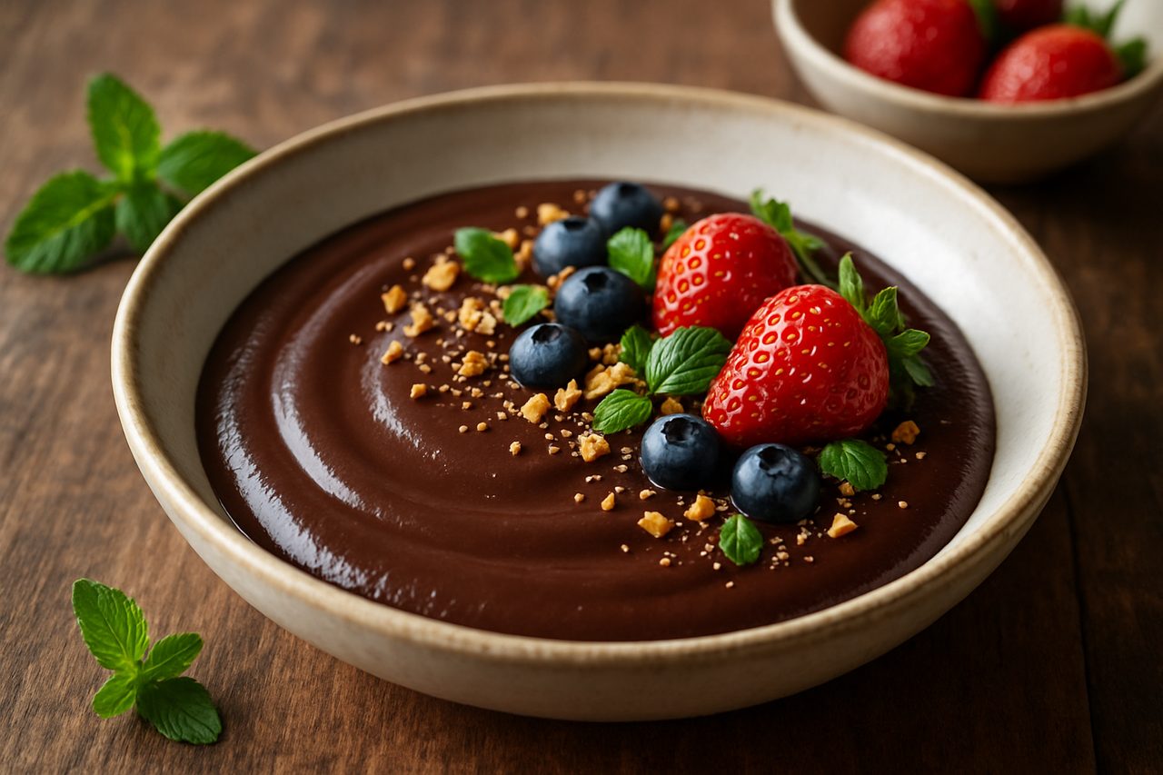 Budino al Cioccolato Fondente