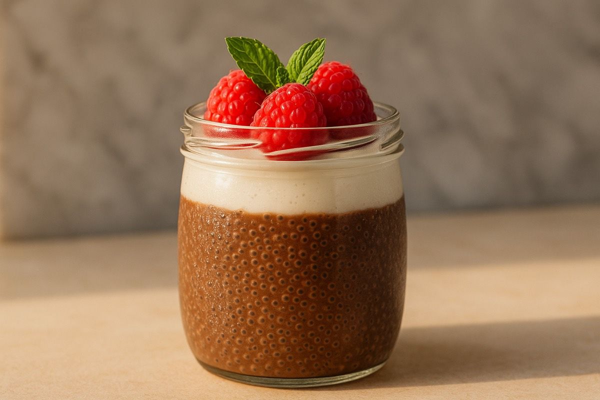 Budino di Chia al Cacao