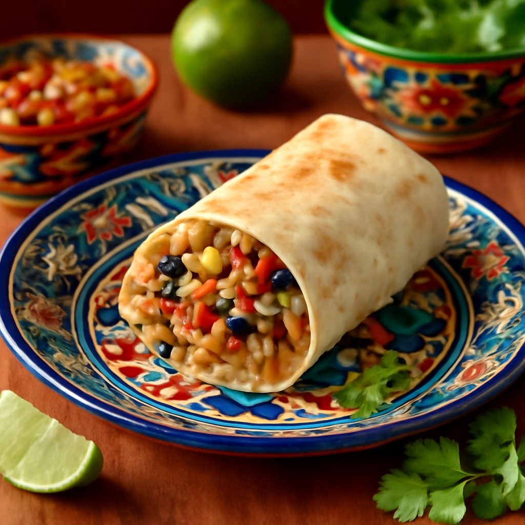 Burrito Messicano Light con Uova e Salsiccia