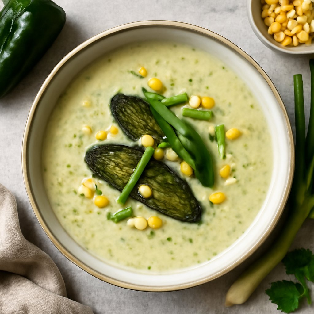 Caldo poblano